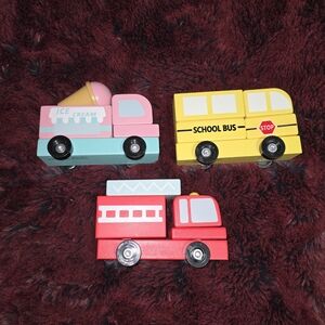 Wooden Block Vehicles